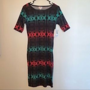 Lularoe Julia Dress (NEW WITH TAGS) Size: XS